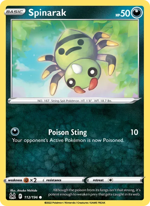 Spinarak, Lost Origin