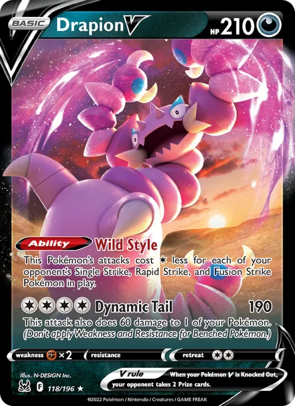 Drapion V, Lost Origin