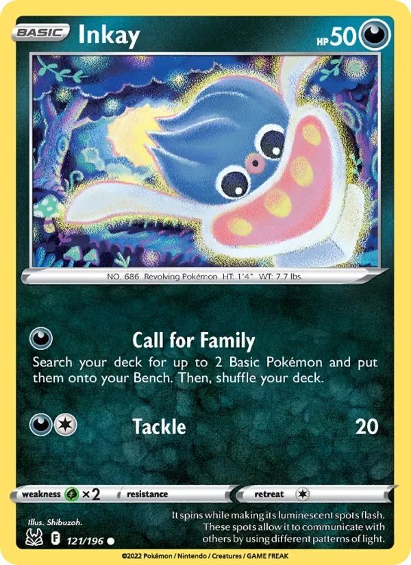 Inkay, Lost Origin