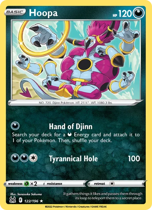 Hoopa, Lost Origin