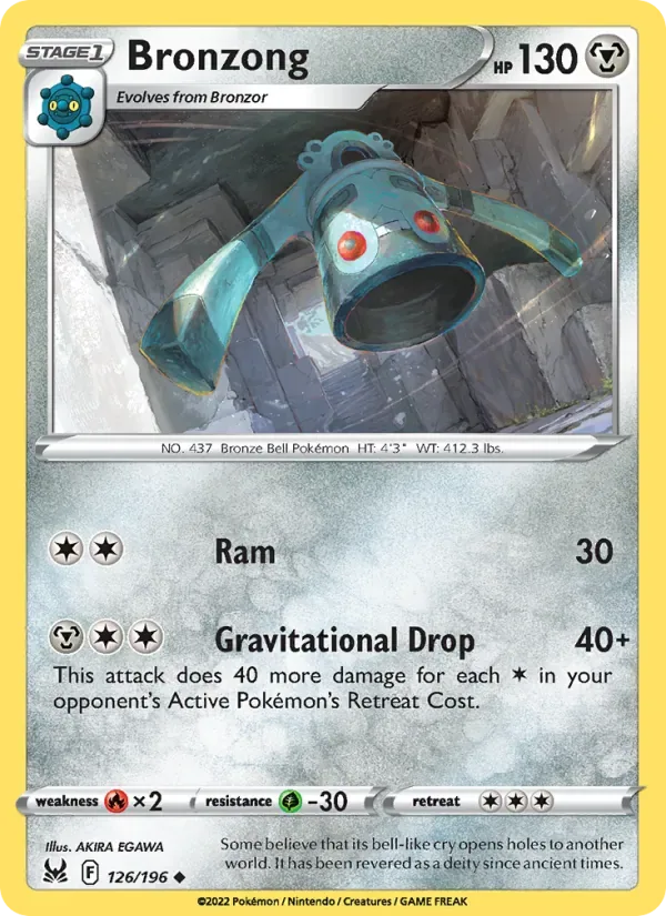 Bronzong, Lost Origin