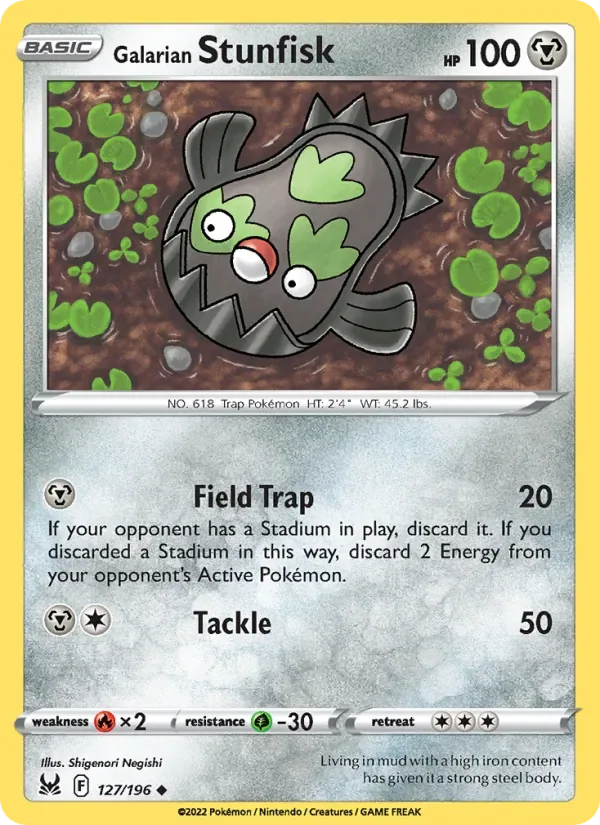 Galarian Stunfisk, Lost Origin