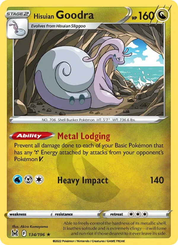 Hisuian Goodra, Lost Origin