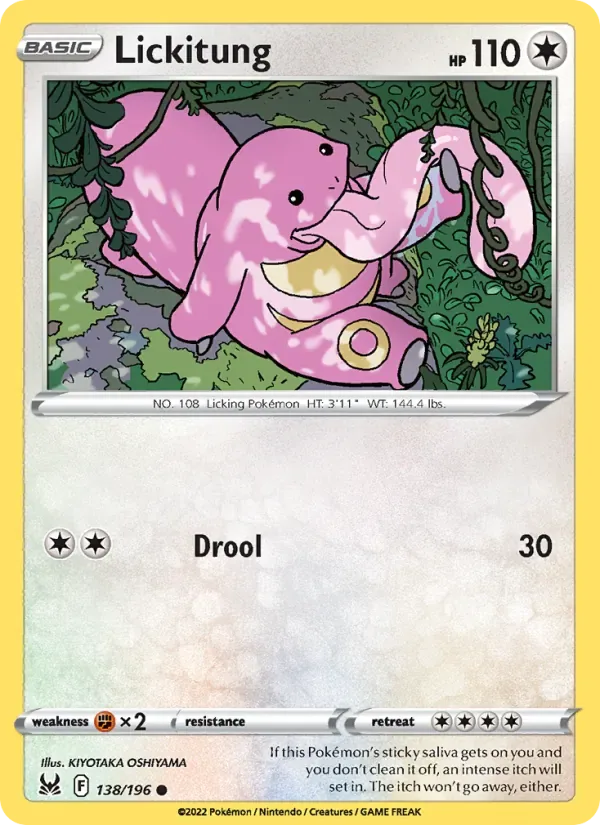 Lickitung, Lost Origin