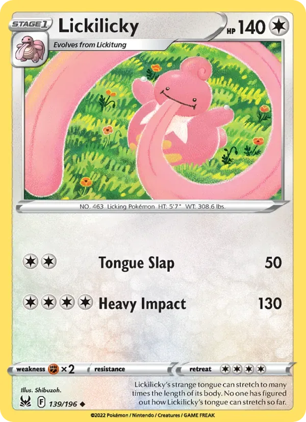 Lickilicky, Lost Origin