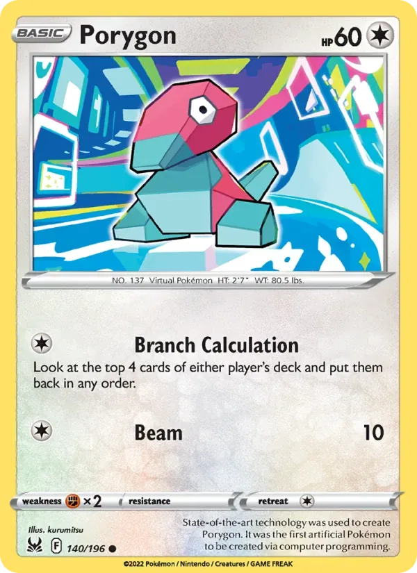 Porygon, Lost Origin