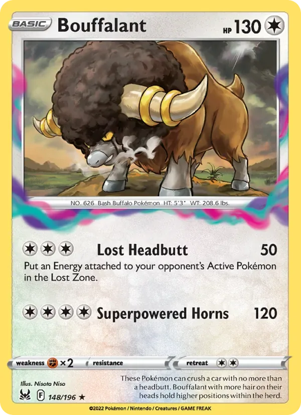 Bouffalant, Lost Origin