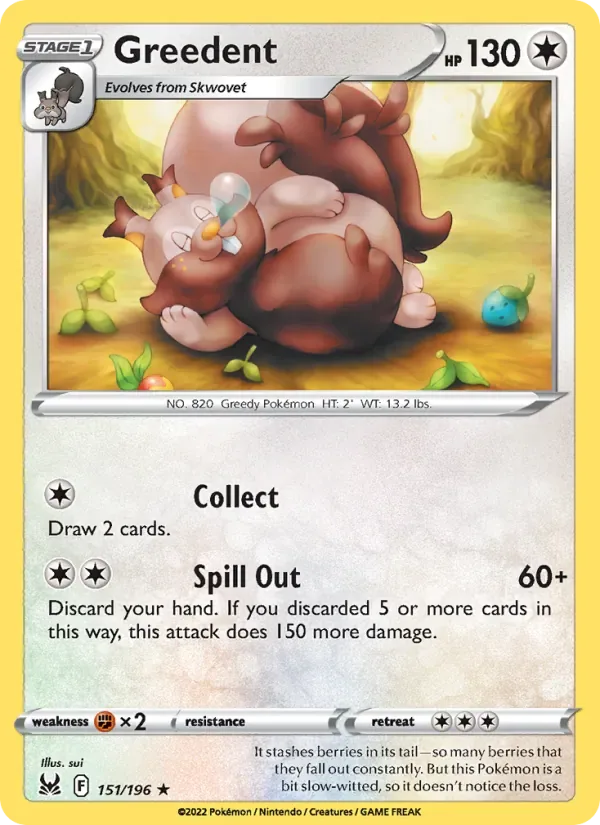 Greedent, Lost Origin