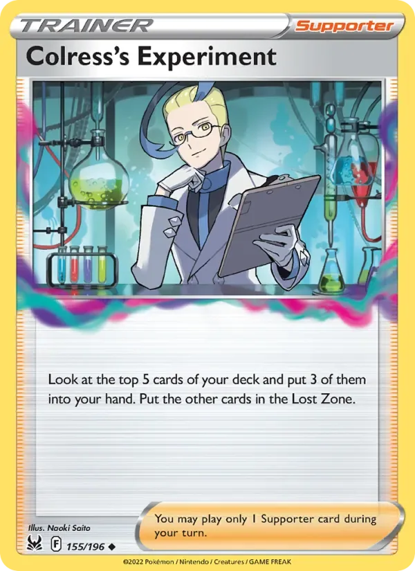 Colress's Experiment, Lost Origin