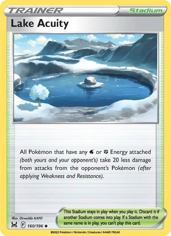 Lake Acuity, Lost Origin