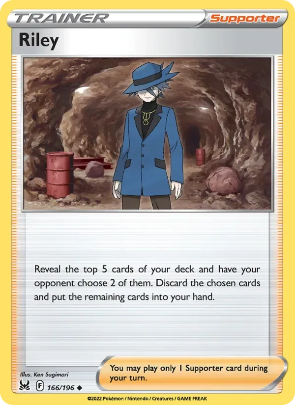 Riley, Lost Origin