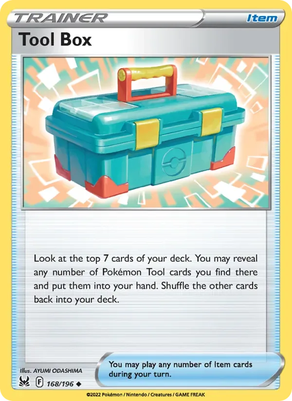 Tool Box, Lost Origin