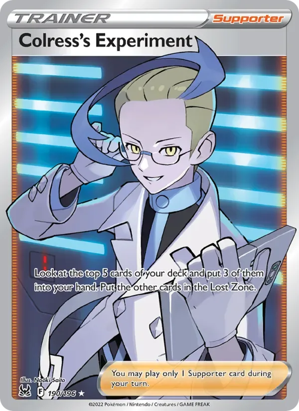 Colress's Experiment, Lost Origin