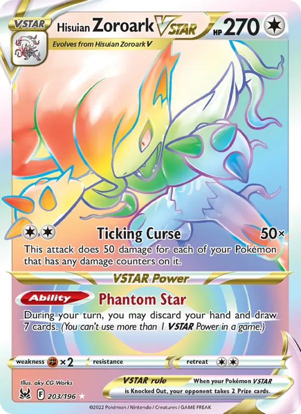 Hisuian Zoroark VSTAR, Lost Origin
