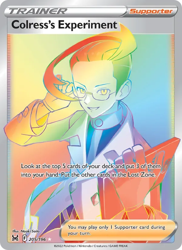 Colress's Experiment, Lost Origin
