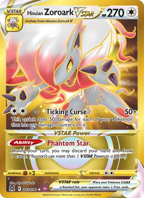 Hisuian Zoroark VSTAR, Lost Origin