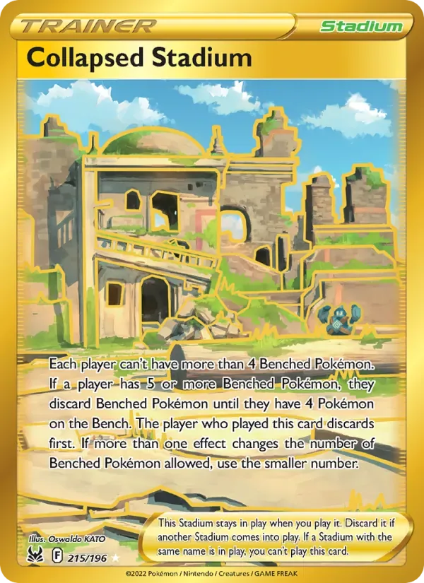 Collapsed Stadium, Lost Origin