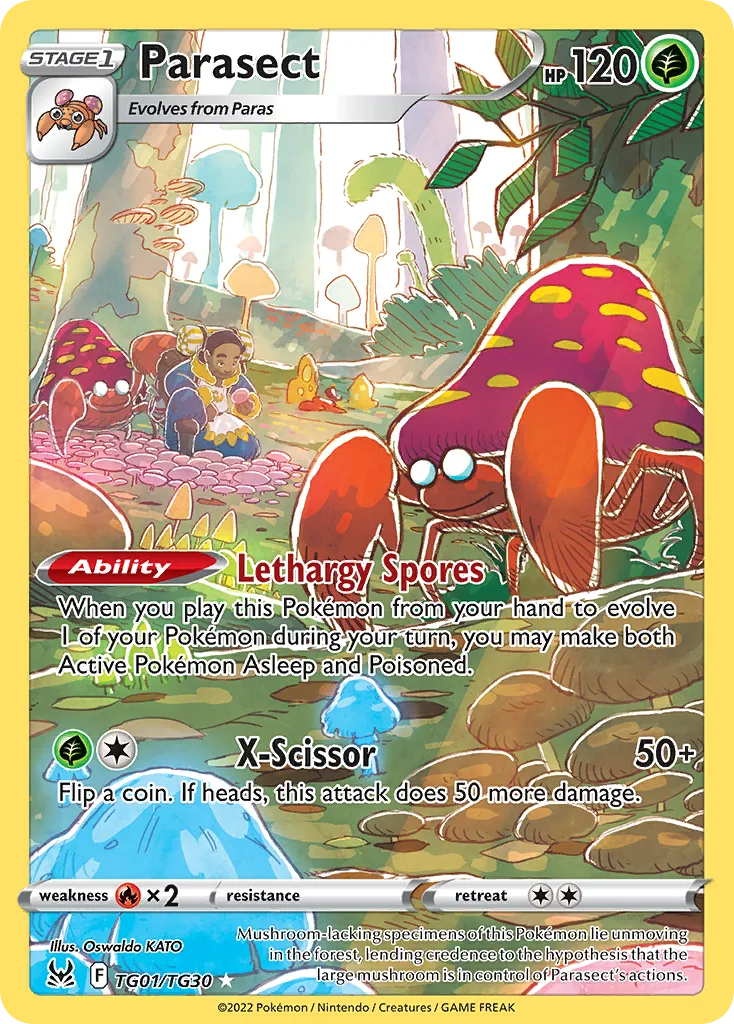 Parasect, Lost Origin Trainer Gallery