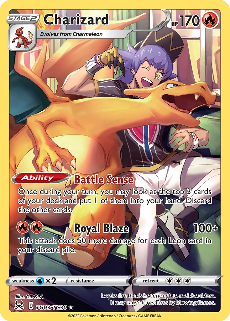 Charizard, Lost Origin Trainer Gallery