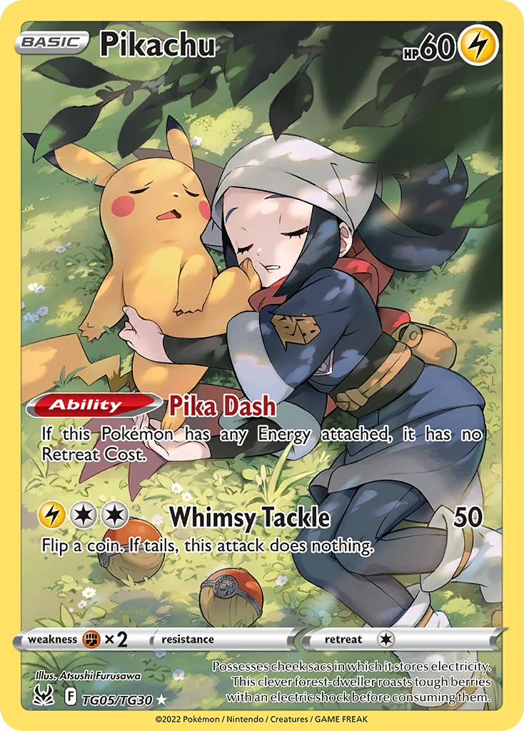Pikachu, Lost Origin Trainer Gallery