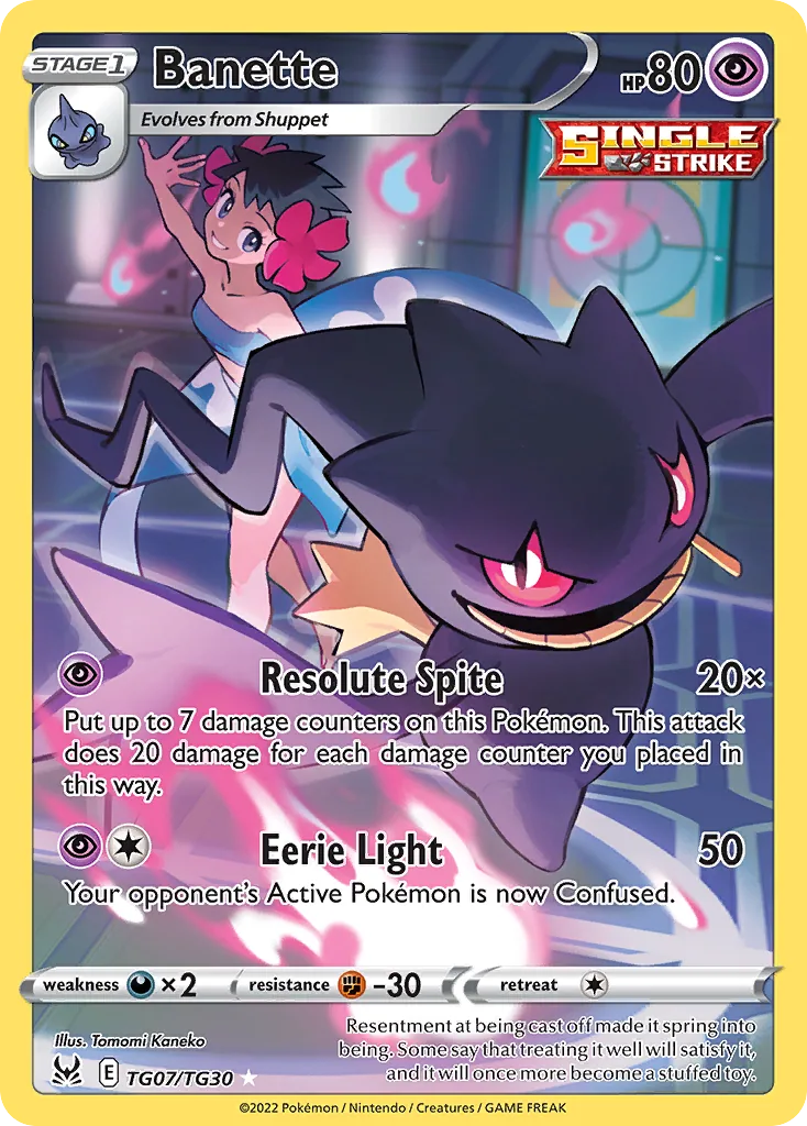 Banette, Lost Origin Trainer Gallery