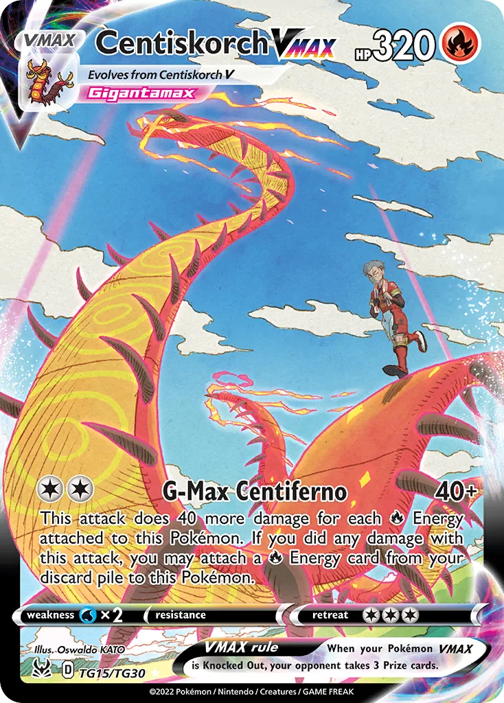 Centiskorch VMAX, Lost Origin Trainer Gallery