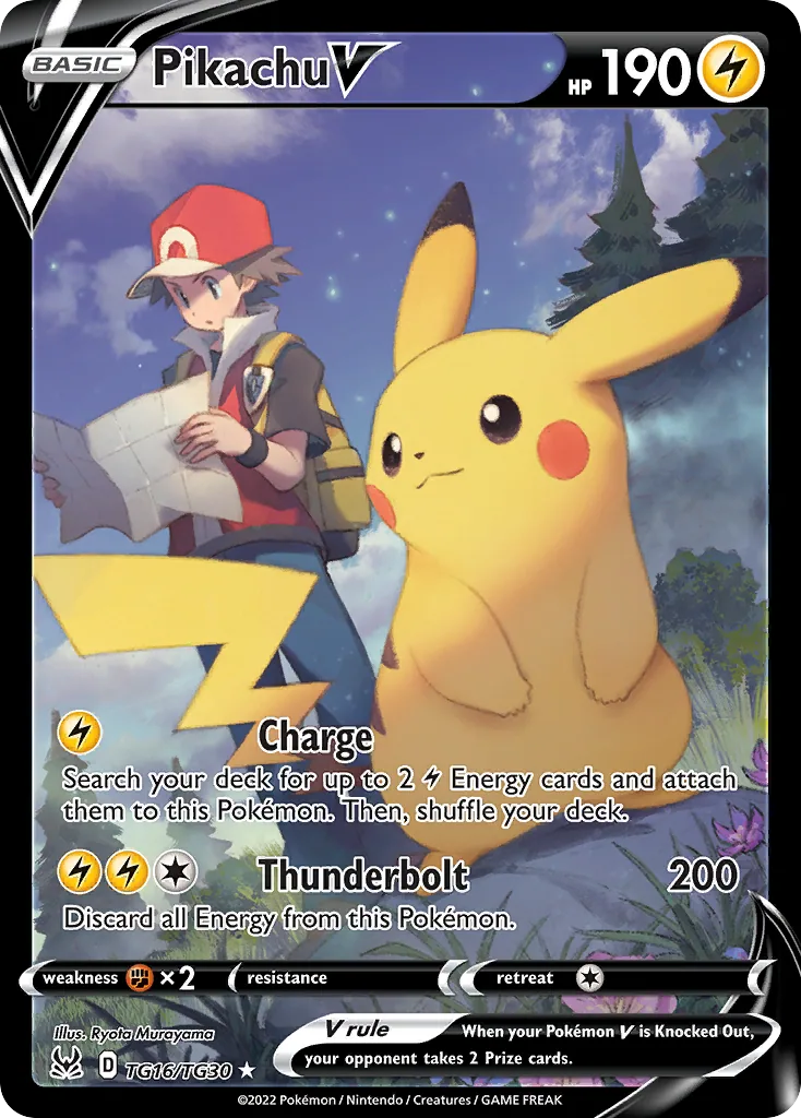 Pikachu V, Lost Origin Trainer Gallery
