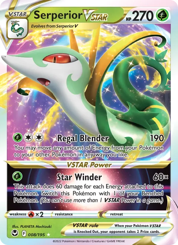 Serperior VSTAR, Silver Tempest