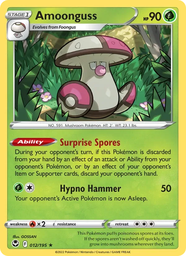 Amoonguss, Silver Tempest