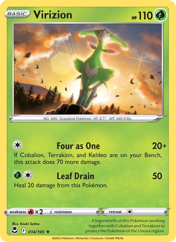 Virizion, Silver Tempest