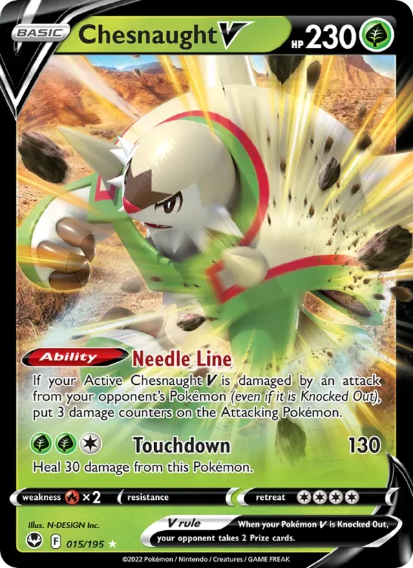Chesnaught V, Silver Tempest