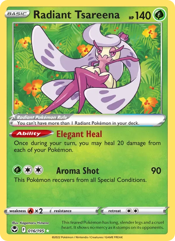 Radiant Tsareena, Silver Tempest
