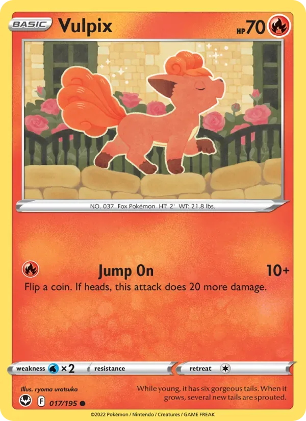 Vulpix, Silver Tempest