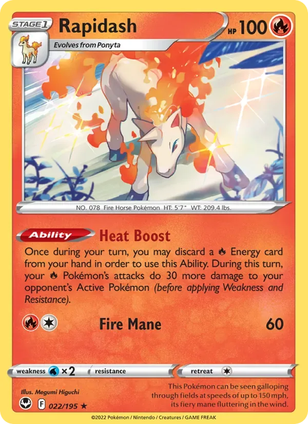 Rapidash, Silver Tempest