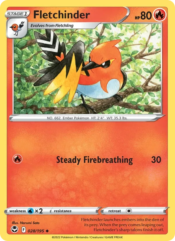 Fletchinder, Silver Tempest