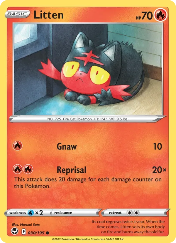 Litten, Silver Tempest