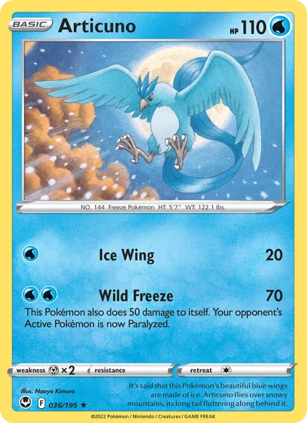 Articuno, Silver Tempest