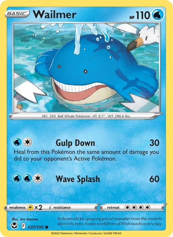 Wailmer, Silver Tempest
