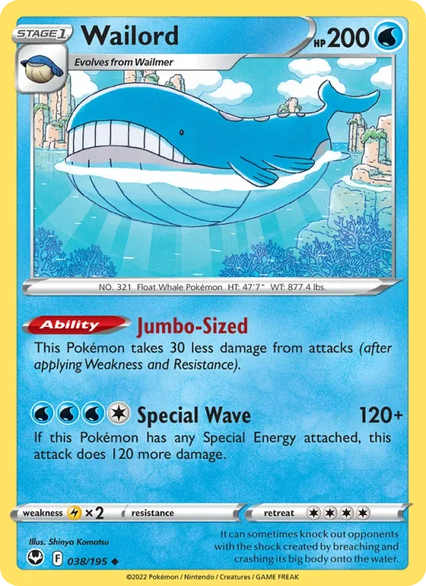 Wailord, Silver Tempest