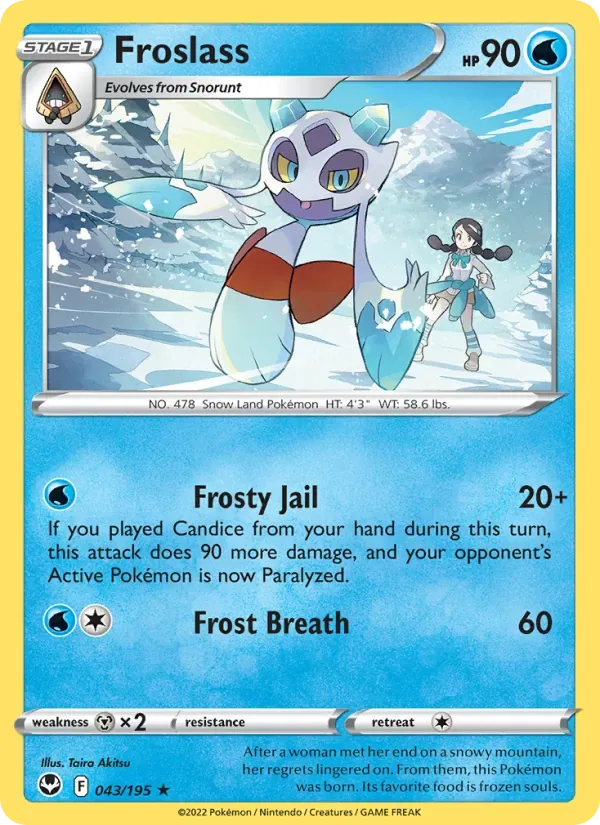 Froslass, Silver Tempest