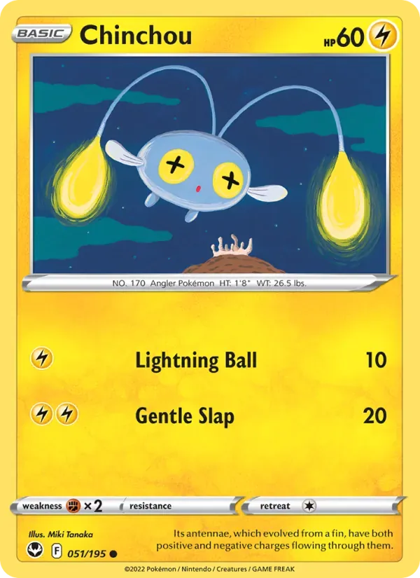 Chinchou, Silver Tempest