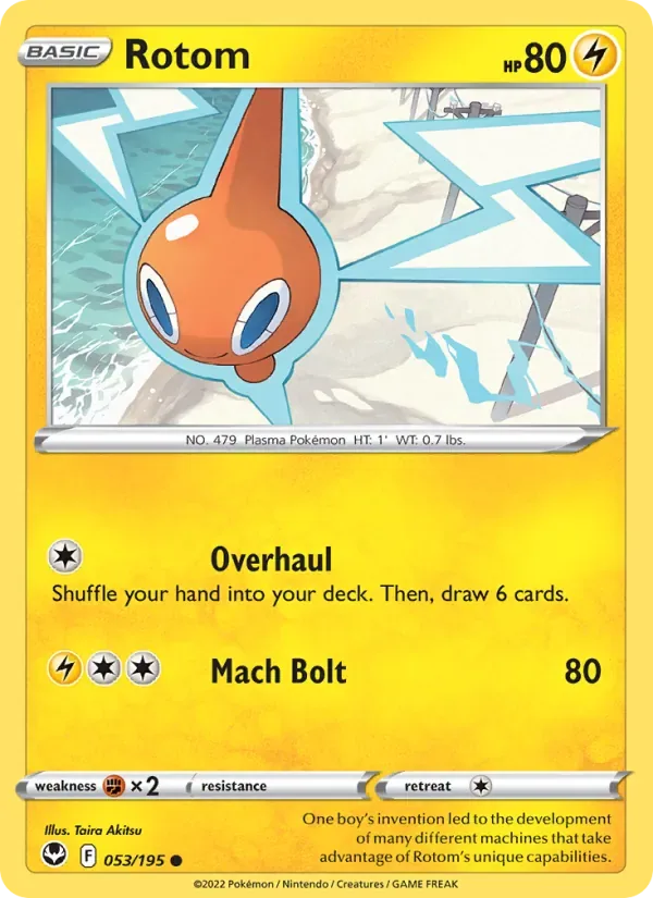Rotom, Silver Tempest