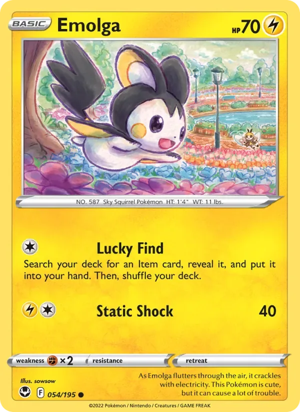 Emolga, Silver Tempest