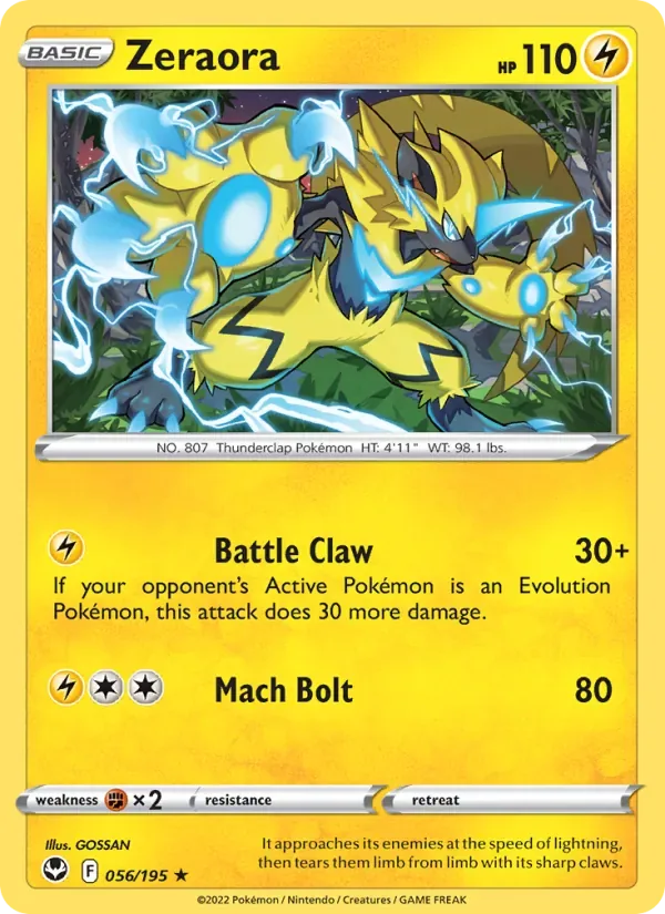 Zeraora, Silver Tempest