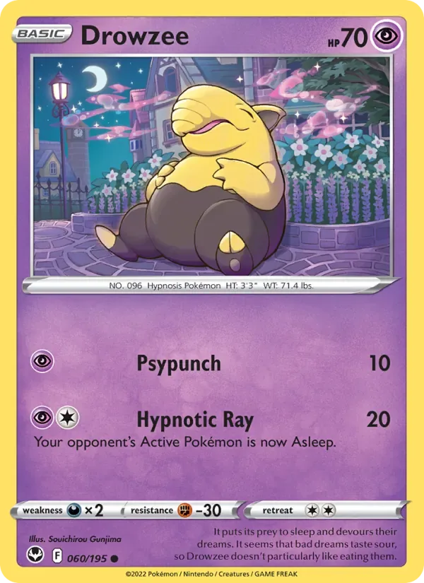Drowzee, Silver Tempest