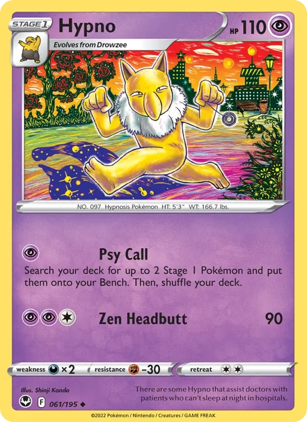 Hypno, Silver Tempest