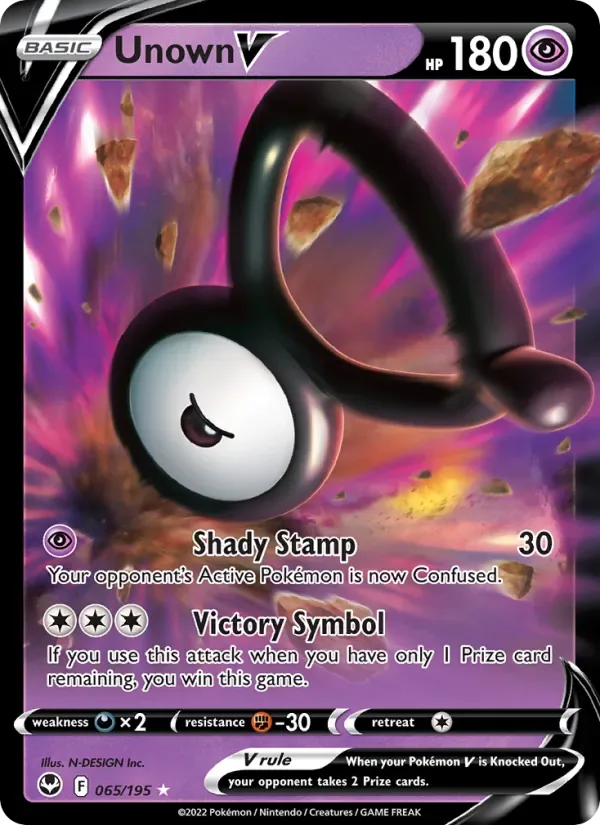 Unown V, Silver Tempest