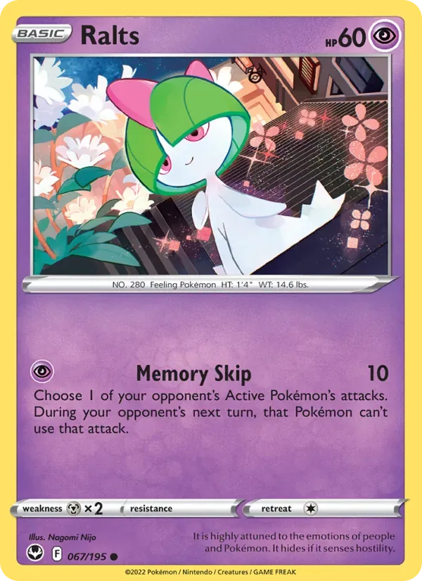 Ralts, Silver Tempest