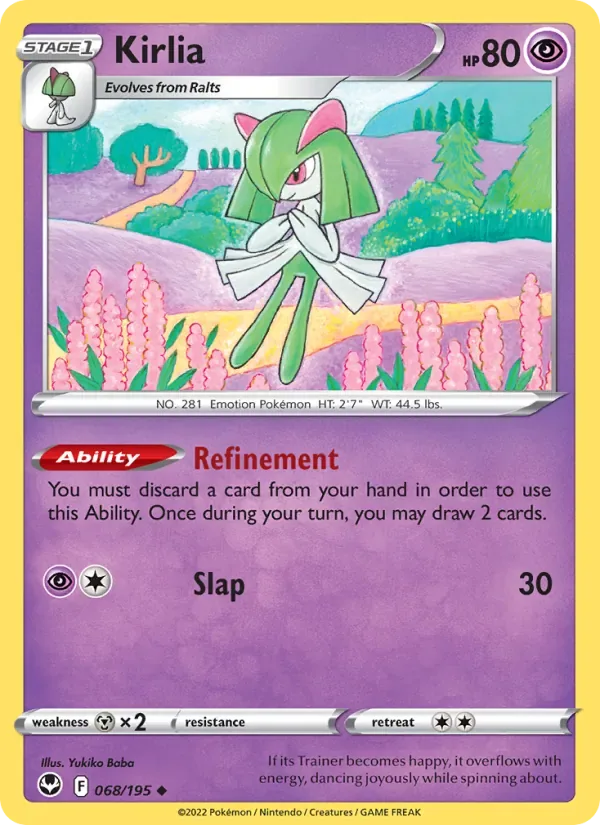 Kirlia, Silver Tempest