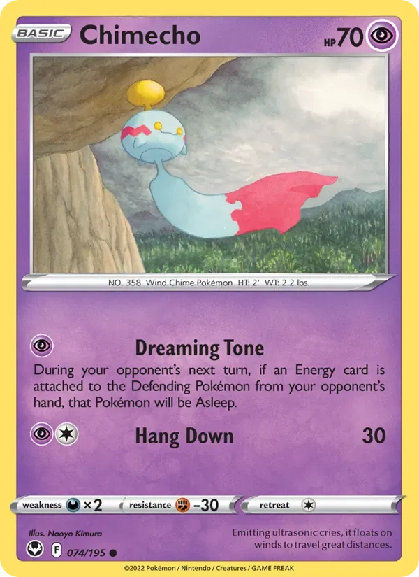 Chimecho, Silver Tempest